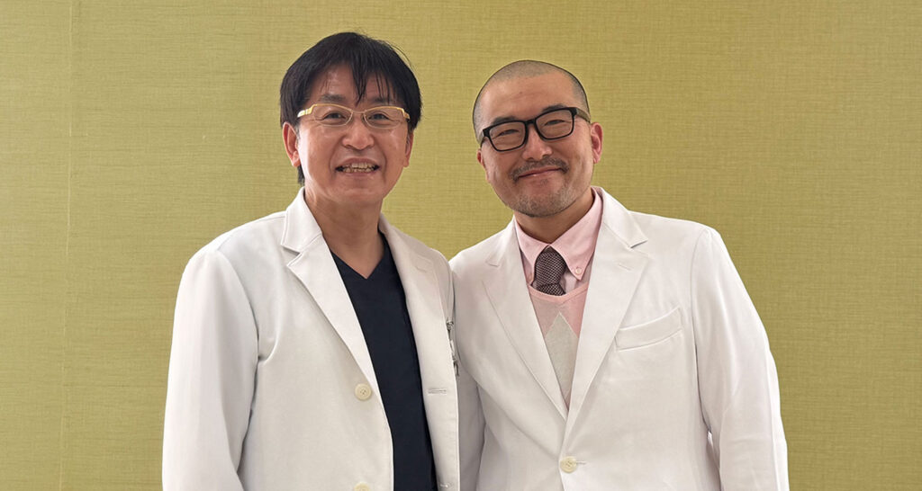 本山院の赤羽院長と上小田井院の村田院長